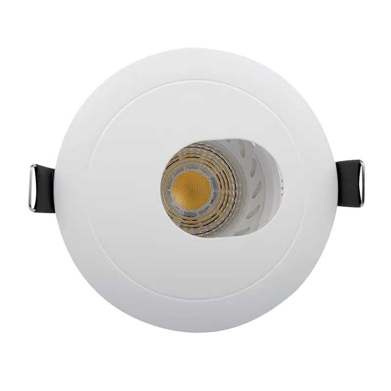 LED ΣΠΟΤ ΠΛΑΣΤΙΚΟ ΣΤΡΟΓΓΥΛΟ ΣΤΑ ΠΛΑΓΙΑ PAR 16 COB 7W 2700-3000K ΛΕΥΚΟ