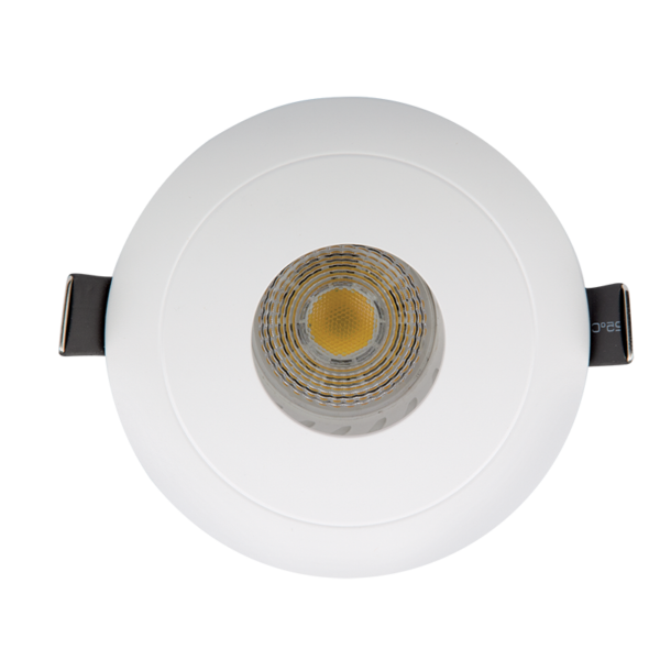 LED ΣΠΟΤ ΠΛΑΣΤΙΚΟ ΣΤΡΟΓΓΥΛΟ ΣΤΗ ΜΕΣΗ PAR 16 COB 7W 2700-3000K ΛΕΥΚΟ