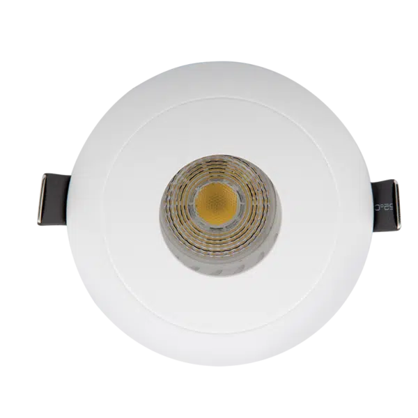 LED ΣΠΟΤ ΠΛΑΣΤΙΚΟ ΣΤΡΟΓΓΥΛΟ ΣΤΗ ΜΕΣΗ PAR 16 COB 7W 2700-3000K ΛΕΥΚΟ