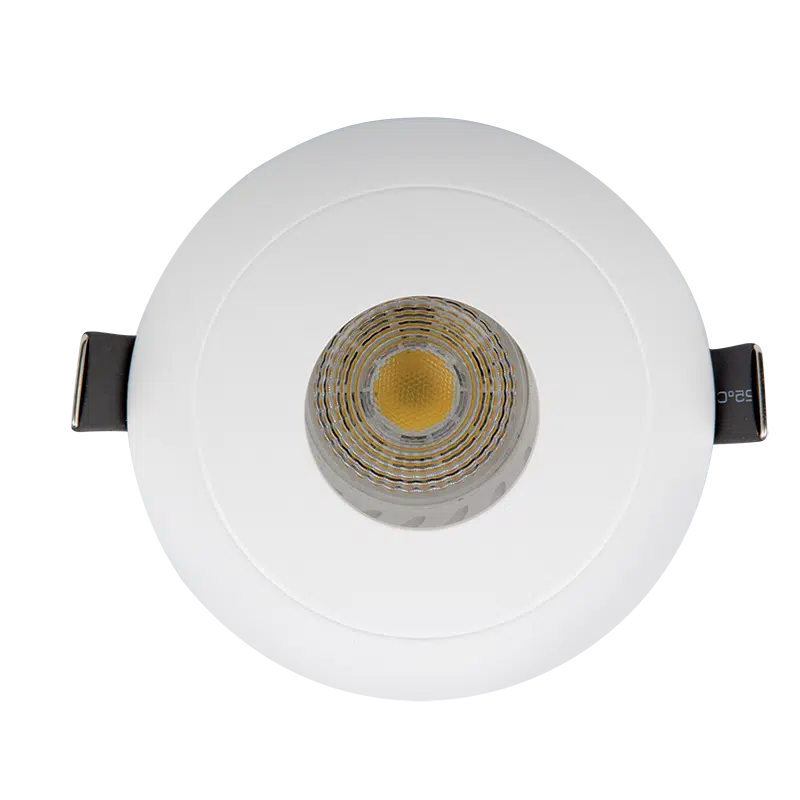 LED ΣΠΟΤ ΠΛΑΣΤΙΚΟ ΣΤΡΟΓΓΥΛΟ ΣΤΗ ΜΕΣΗ PAR 16 COB 7W 2700-3000K ΛΕΥΚΟ