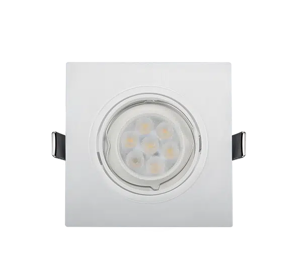 LED ΣΠΟΤ ΠΛΑΣΤΙΚΟ ΤΕΤΡΑΓΩΝΟ HIGH POWER 6W 2700-3000K ΛΕΥΚΟ