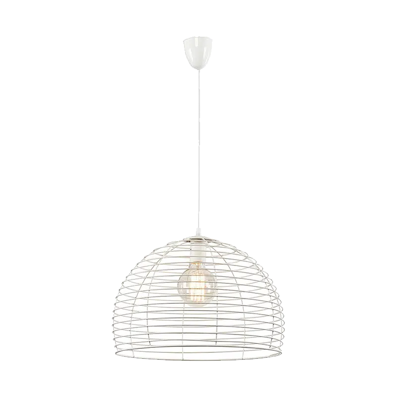 LUCCA ΚΡΕΜΑΣΤΟ ΦΩΤΙΣΤΙΚΟ 1xE27 ΛΕΥΚΟ