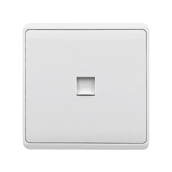 LONDON COMPUTER RJ45 SOCKET WHITE