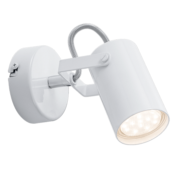 IZZY ΣΠΟΤ 1xGU10 ΛΕΥΚΟ