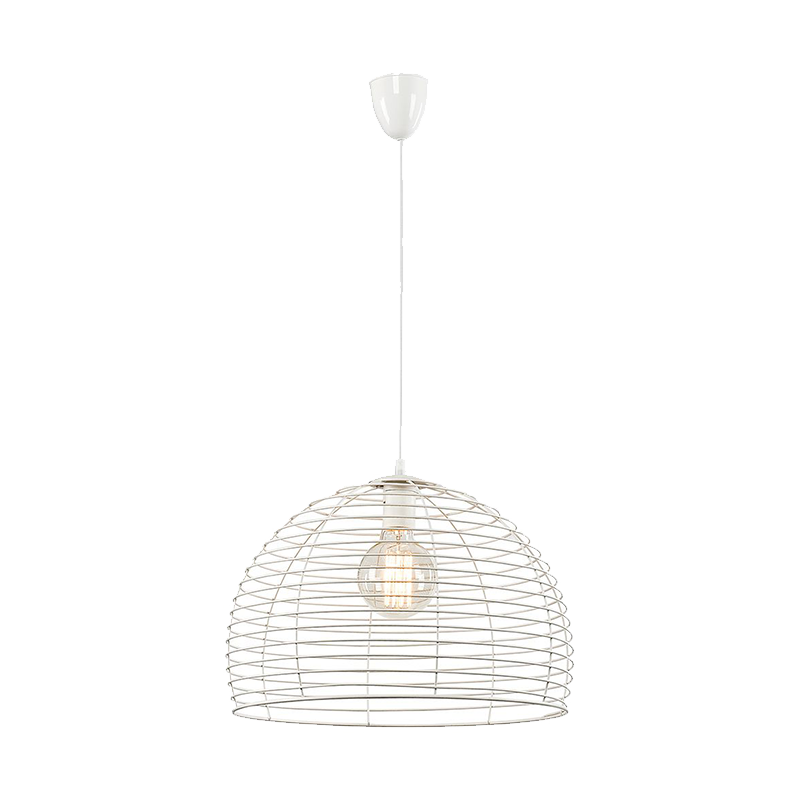 LUCCA ΚΡΕΜΑΣΤΟ ΦΩΤΙΣΤΙΚΟ 1xE27 ΛΕΥΚΟ LUCCA ΚΡΕΜΑΣΤΟ ΦΩΤΙΣΤΙΚΟ 1xE27 ΛΕΥΚΟ