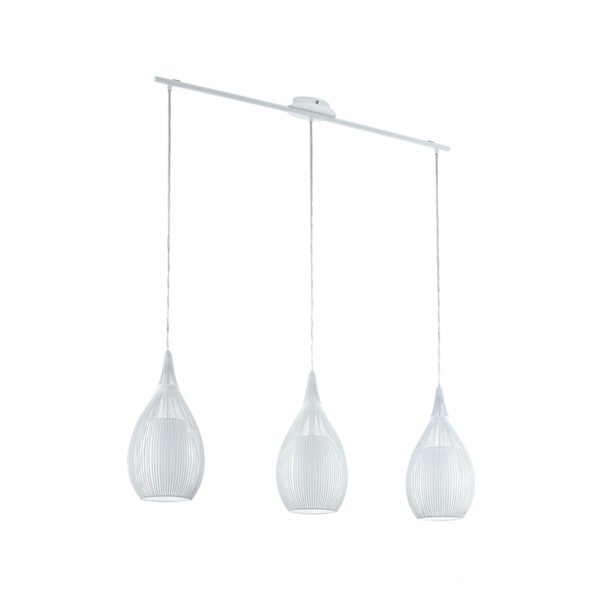 MALI ΚΡΕΜΑΣΤΟ ΦΩΤΙΣΤΙΚΟ 3XE27 ΛΕΥΚΟ