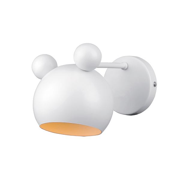 MICKEY ΑΠΛΙΚΑ 1XE27 ΛΕΥΚΟ