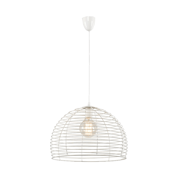 LUCCA ΚΡΕΜΑΣΤΟ ΦΩΤΙΣΤΙΚΟ 1xE27 ΛΕΥΚΟ