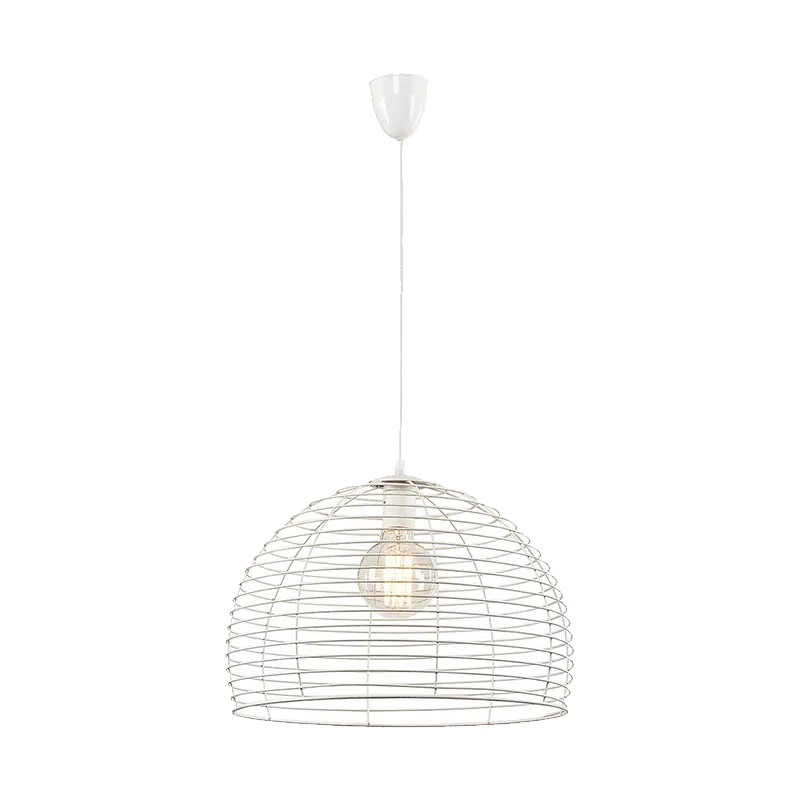 LUCCA ΚΡΕΜΑΣΤΟ ΦΩΤΙΣΤΙΚΟ 1xE27 ΛΕΥΚΟ