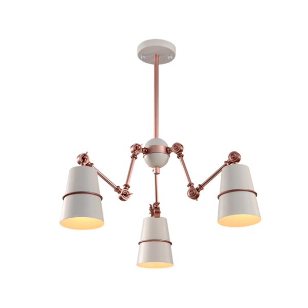 SPIDER ΠΟΛΥΦΩΤΟ 3XE27 ΛΕΥΚΟ