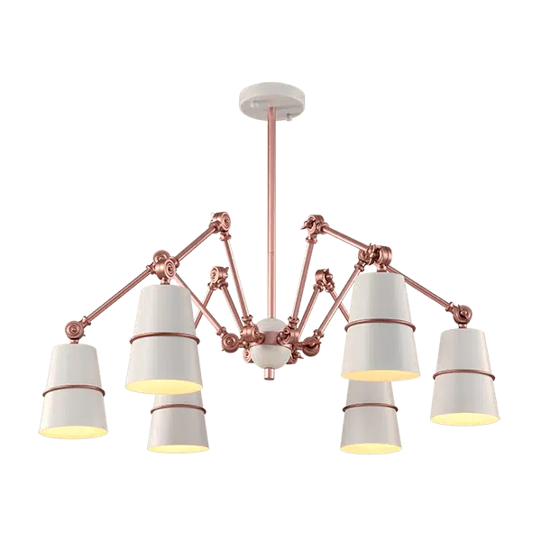 SPIDER ΠΟΛΥΦΩΤΟ 6XE27 ΛΕΥΚΟ