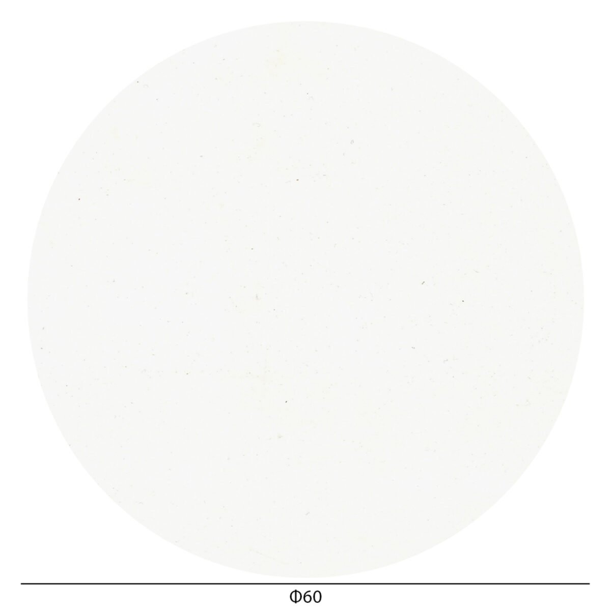 ΕΠΙΦΑΝΕΙΑ ΤΡΑΠΕΖΙΟΥ HPL ΣΤΡΟΓΓΥΛΗ HM5841.23 WHITE Φ60εκ. - Image 2