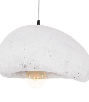 ΦΩΤΙΣΤΙΚΟ ΟΡΟΦΗΣ ΜΕ ΟΨΗ ΠΕΤΡΑΣ STONER (M) HM4418.02 ΛΕΥΚΟ 55x45x40Υεκ.