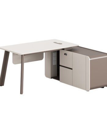 ΓΡΑΦΕΙΟ ΔΕΞΙΑ ΓΩΝΙΑ NEWLINE HM18272R ΜΕΛΑΜΙΝΗ ΕΚΡΟΥ-ΑΝΟΙΧΤΟ ΚΑΦΕ 160x145x75Υεκ