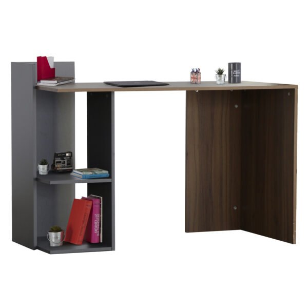 ΓΡΑΦΕΙΟ ΜΕΛΑΜΙΝΗΣ HM8994.01 ΚΑΡΥΔΙ ΓΚΡΙ 112x55x85Y εκ.