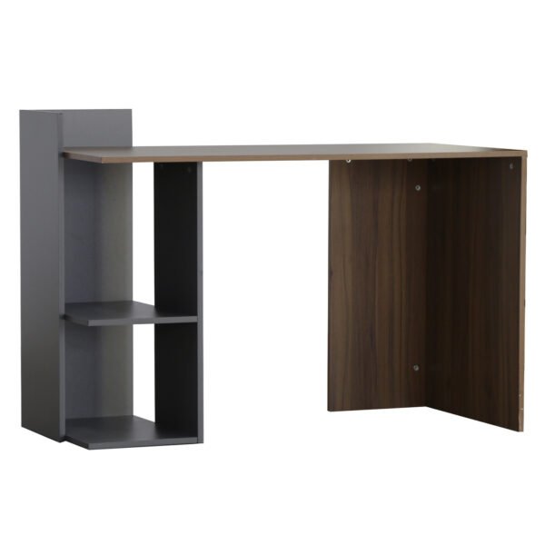 ΓΡΑΦΕΙΟ ΜΕΛΑΜΙΝΗΣ HM8994.01 ΚΑΡΥΔΙ ΓΚΡΙ 112x55x85Y εκ. - Image 2