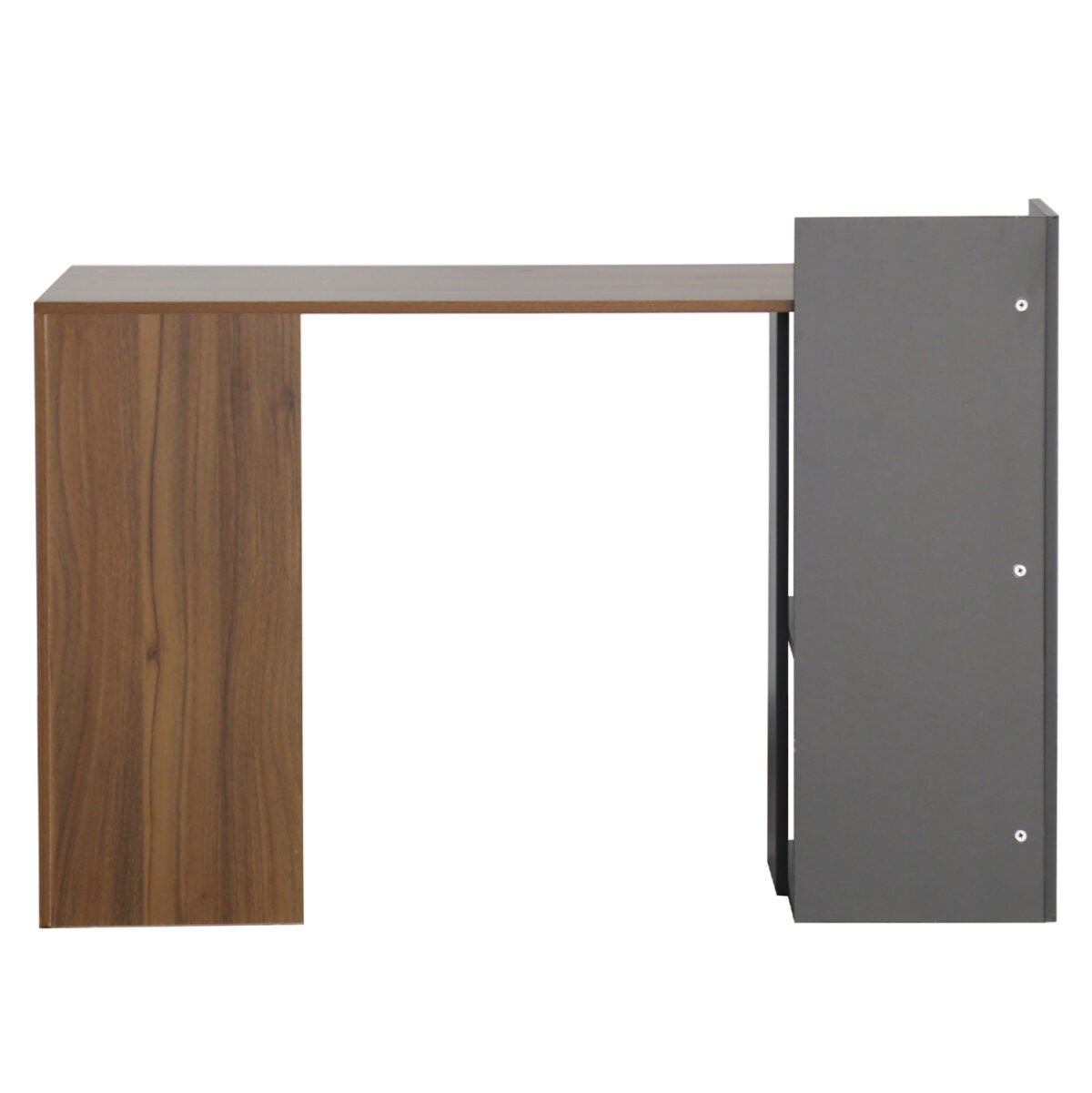 ΓΡΑΦΕΙΟ ΜΕΛΑΜΙΝΗΣ HM8994.01 ΚΑΡΥΔΙ ΓΚΡΙ 112x55x85Y εκ. - Image 6