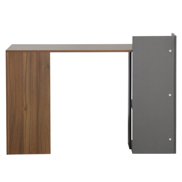 ΓΡΑΦΕΙΟ ΜΕΛΑΜΙΝΗΣ HM8994.01 ΚΑΡΥΔΙ ΓΚΡΙ 112x55x85Y εκ. - Image 6