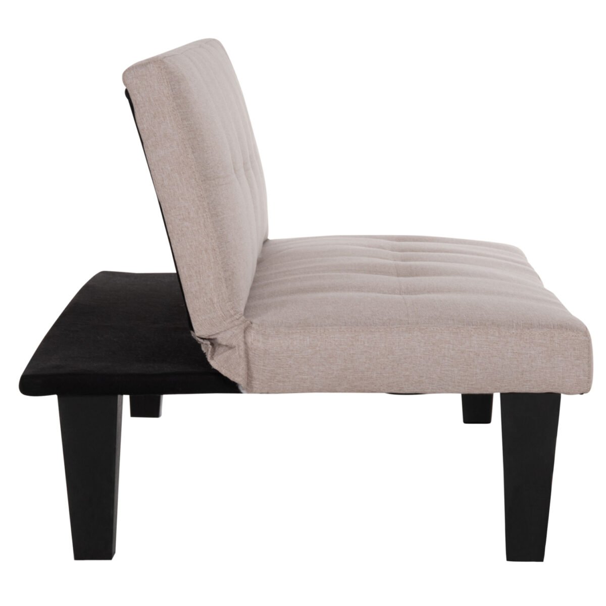 ΚΑΝΑΠΕΣ ΚΡΕΒΑΤΙ 2-ΘΕΣΙΟΣ KORO HM3304.04 ΜΠΕΖ PU ΔΕΡΜΑ 165x75x64Υεκ - Image 5