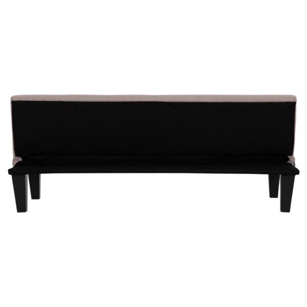 ΚΑΝΑΠΕΣ ΚΡΕΒΑΤΙ 2-ΘΕΣΙΟΣ KORO HM3304.04 ΜΠΕΖ PU ΔΕΡΜΑ 165x75x64Υεκ - Image 7