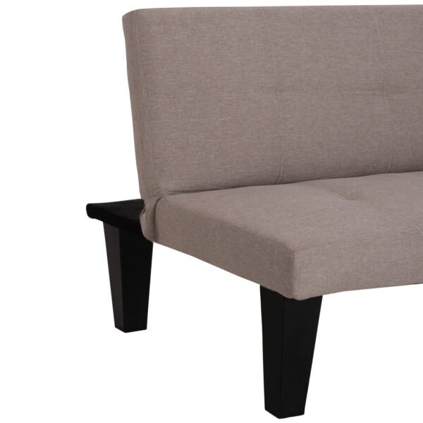 ΚΑΝΑΠΕΣ ΚΡΕΒΑΤΙ 2-ΘΕΣΙΟΣ KORO HM3304.04 ΜΠΕΖ PU ΔΕΡΜΑ 165x75x64Υεκ - Image 10