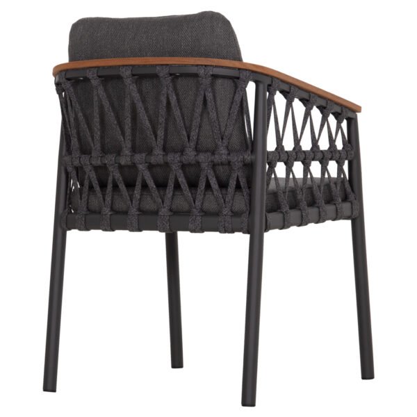 ΠΟΛΥΘΡΟΝΑ ΑΛΟΥΜΙΝΙΟΥ STREAM HM6427.01 ΣΚΟΥΡΟ ΓΚΡΙ ΣΧΟΙΝΙ & OLEFIN 59x63x85Υεκ. - Image 5