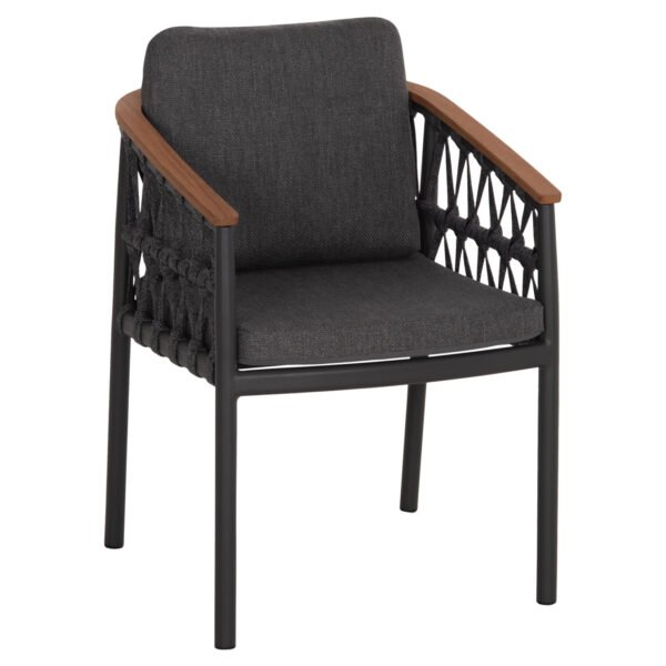 ΠΟΛΥΘΡΟΝΑ ΑΛΟΥΜΙΝΙΟΥ STREAM HM6427.01 ΣΚΟΥΡΟ ΓΚΡΙ ΣΧΟΙΝΙ & OLEFIN 59x63x85Υεκ.