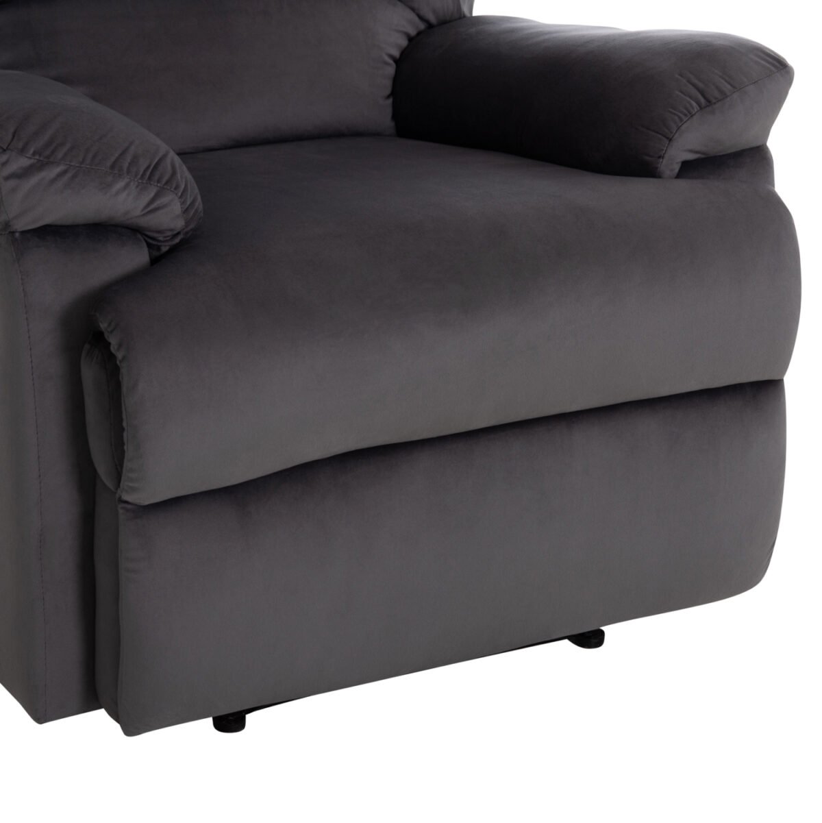 ΠΟΛΥΘΡΟΝΑ RELAX BRAYLEN HM3298.01 ΓΚΡΙ ΒΕΛΟΥΔΟ 85x90x95Υεκ. - Image 8