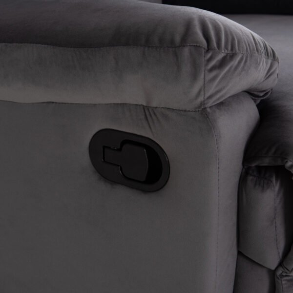 ΠΟΛΥΘΡΟΝΑ RELAX BRAYLEN HM3298.01 ΓΚΡΙ ΒΕΛΟΥΔΟ 85x90x95Υεκ. - Image 9