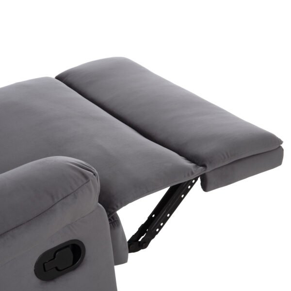 ΠΟΛΥΘΡΟΝΑ RELAX BRAYLEN HM3298.01 ΓΚΡΙ ΒΕΛΟΥΔΟ 85x90x95Υεκ. - Image 10