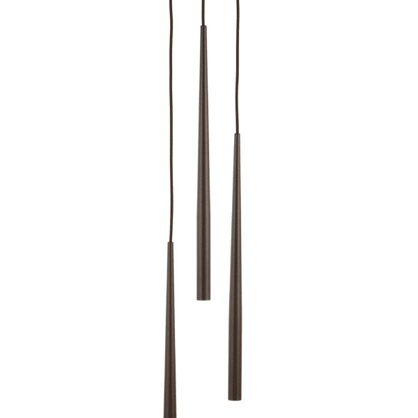 TK LIGHTING PENDANT PIANO 10109 3XG9 BROWN
