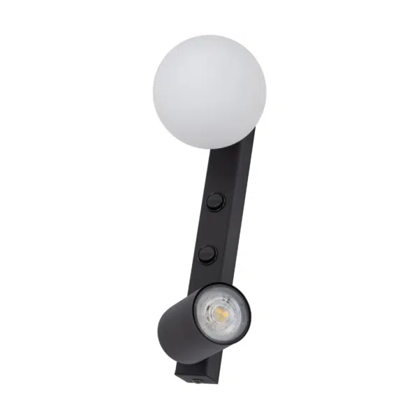 TK LIGHTING WALL LAMP VOX 10148 1XGU10+1XG9 WH/BL