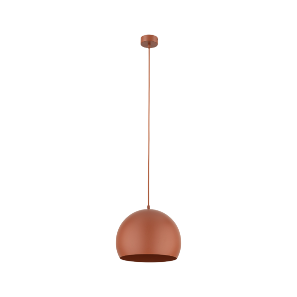 TK LIGHTING PENDANT ZOE 10175 1XE27 TILE RED