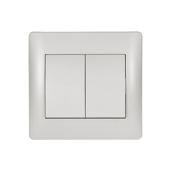 RHYME ΔΙΑΚΟΠΤΗΣ СХ.6 ΔΙΠΛΟΣ ΛΕΥΚΟ ΜΕΤΑΛΛΙΖΕ