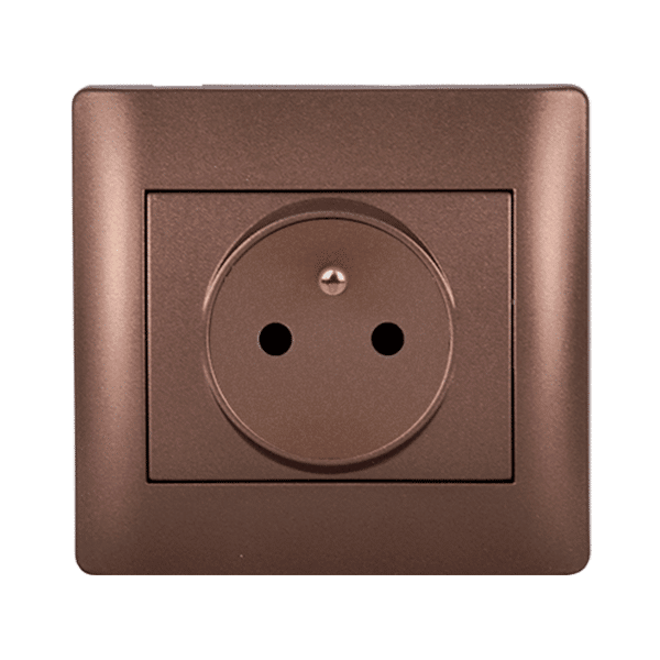 RHYME FRENCH TYPE SOCKET COFFEE METALLIC