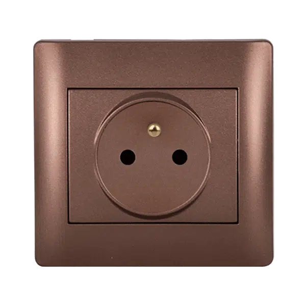 RHYME FRENCH TYPE SOCKET COFFEE METALLIC