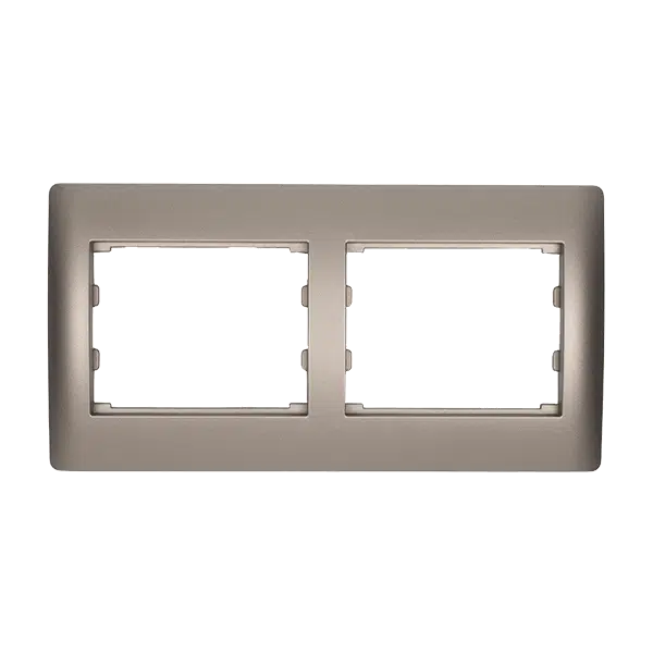 RHYME ΠΛΑΙΣΙΟ ΔΙΠΛΟ ΓΚΡΙ ΜΕΤΑΛΛΙΖΕ