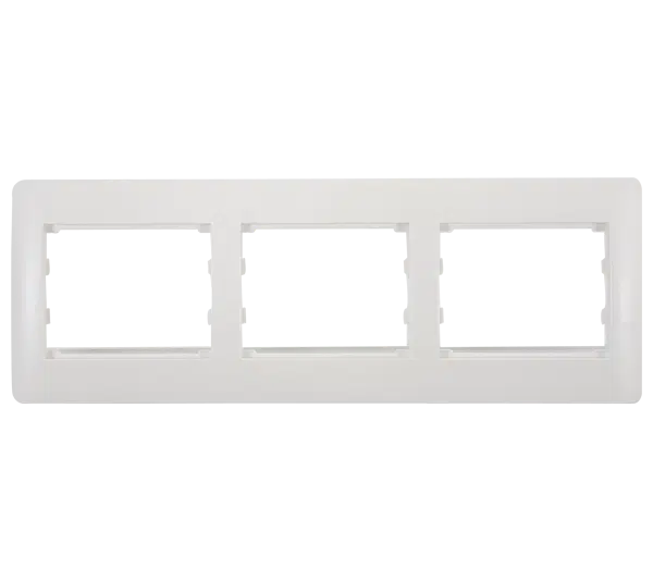 RHYME ΠΛΑΙΣΙΟ ΤΡΙΠΛΟ ΛΕΥΚΟ ΜΕΤΑΛΛΙΖΕ