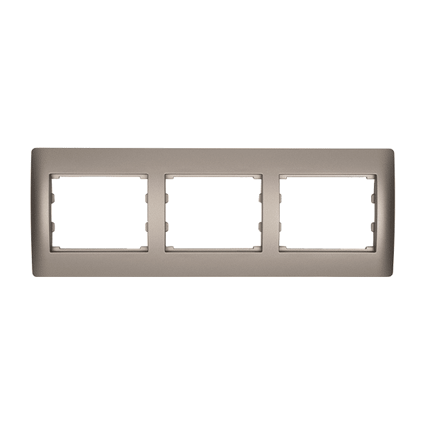 RHYME ΠΛΑΙΣΙΟ ΤΡΙΠΛΟ ΓΚΡΙ ΜΕΤΑΛΛΙΖΕ