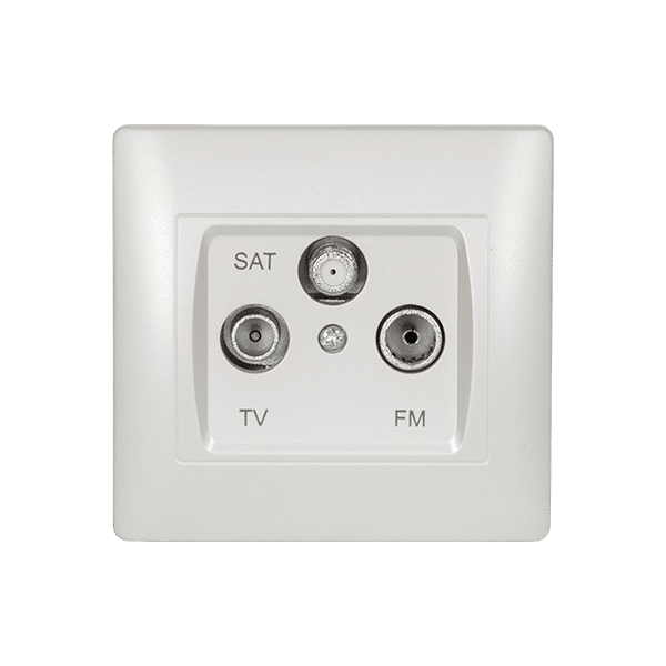 RHYME ΠΡΙΖΑ ТV+FM+SAT ΛΕΥΚΟ ΜΕΤΑΛΛΙΖΕ