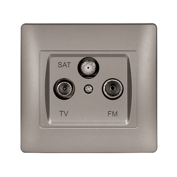 RHYME ΠΡΙΖΑ ТV+FM+SAT ΓΚΡΙ ΜΕΤΑΛΛΙΖΕ