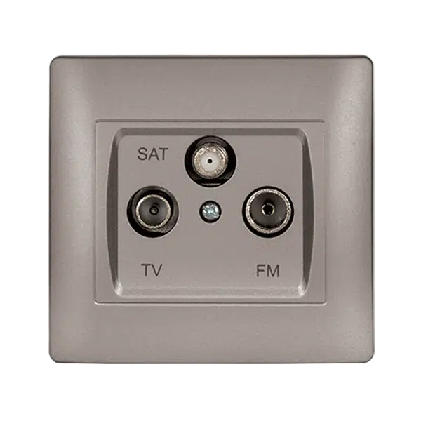 RHYME ΠΡΙΖΑ ТV+FM+SAT ΓΚΡΙ ΜΕΤΑΛΛΙΖΕ