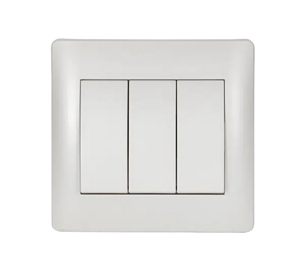 RHYME ΔΙΑΚΟΠΤΗΣ ΤΡΙΠΛΟΣ СХ.1 ΛΕΥΚΟ ΜΕΤΑΛΛΙΖΕ