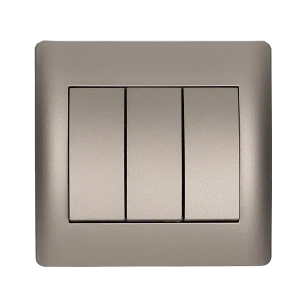 RHYME ΔΙΑΚΟΠΤΗΣ ΤΡΙΠΛΟΣ СХ.1 ΓΚΡΙ ΜΕΤΑΛΛΙΖΕ