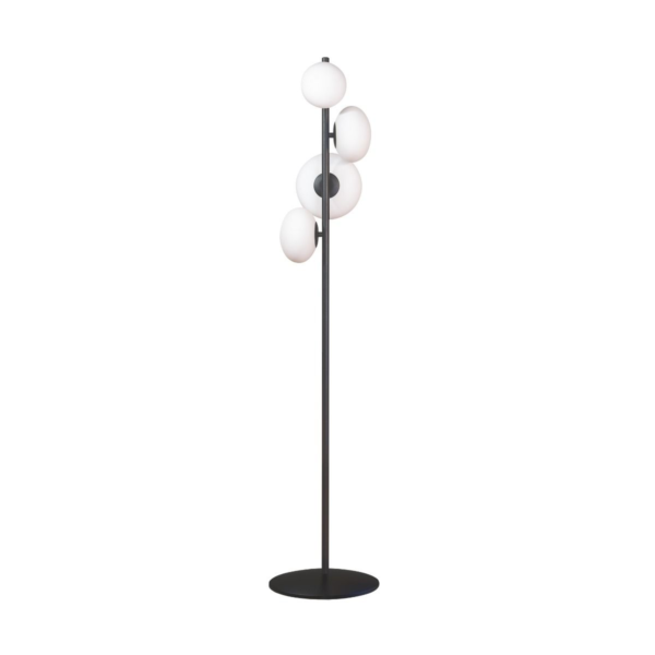 ZUMA LINE FLOOR LAMP OMI 1176 4XG9 BLACK