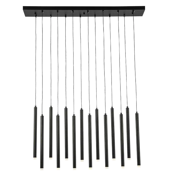 FRANCIS ΠΟΛΥΦΩΤΟ LED 16W 4000K ΜΑΥΡΟ