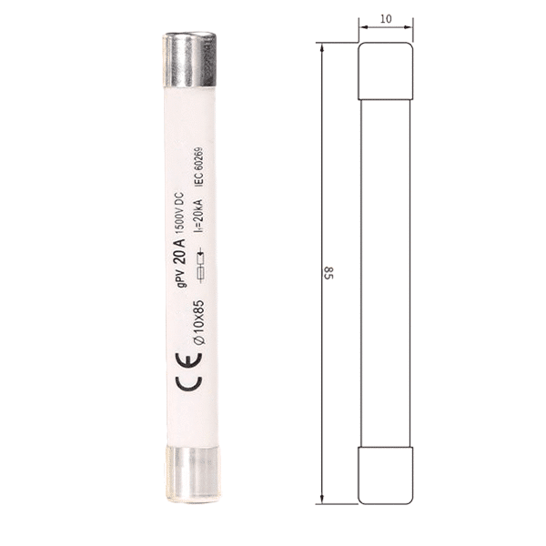 ΦΥΣΙΓΓΙ  10X85 25A 1500VDC