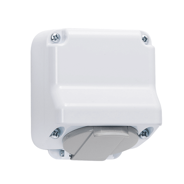 ΠΡΙΖΑ ΣΟΥΚΟ 16А 250V ΛΕΥΚΗ