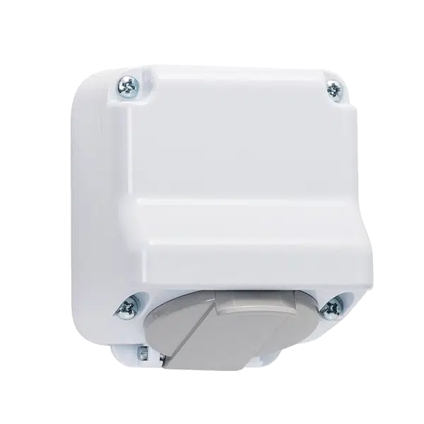 ΠΡΙΖΑ ΣΟΥΚΟ 16А 250V ΛΕΥΚΗ