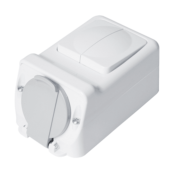 ΠΡΙΖΑ +  ΔΙΠΛΟΣ ΔΙΑΚΟΠΤΗΣ ΑΠΛΟΣ 16А 250V